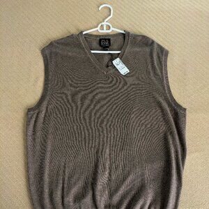 Jos. A. Bank, VEST, L, Oatmeal